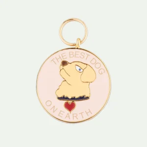 Médaille pour animal le meilleur chien de la terre