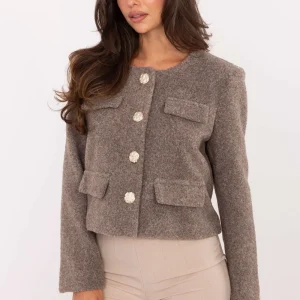 Blazer femme beige
