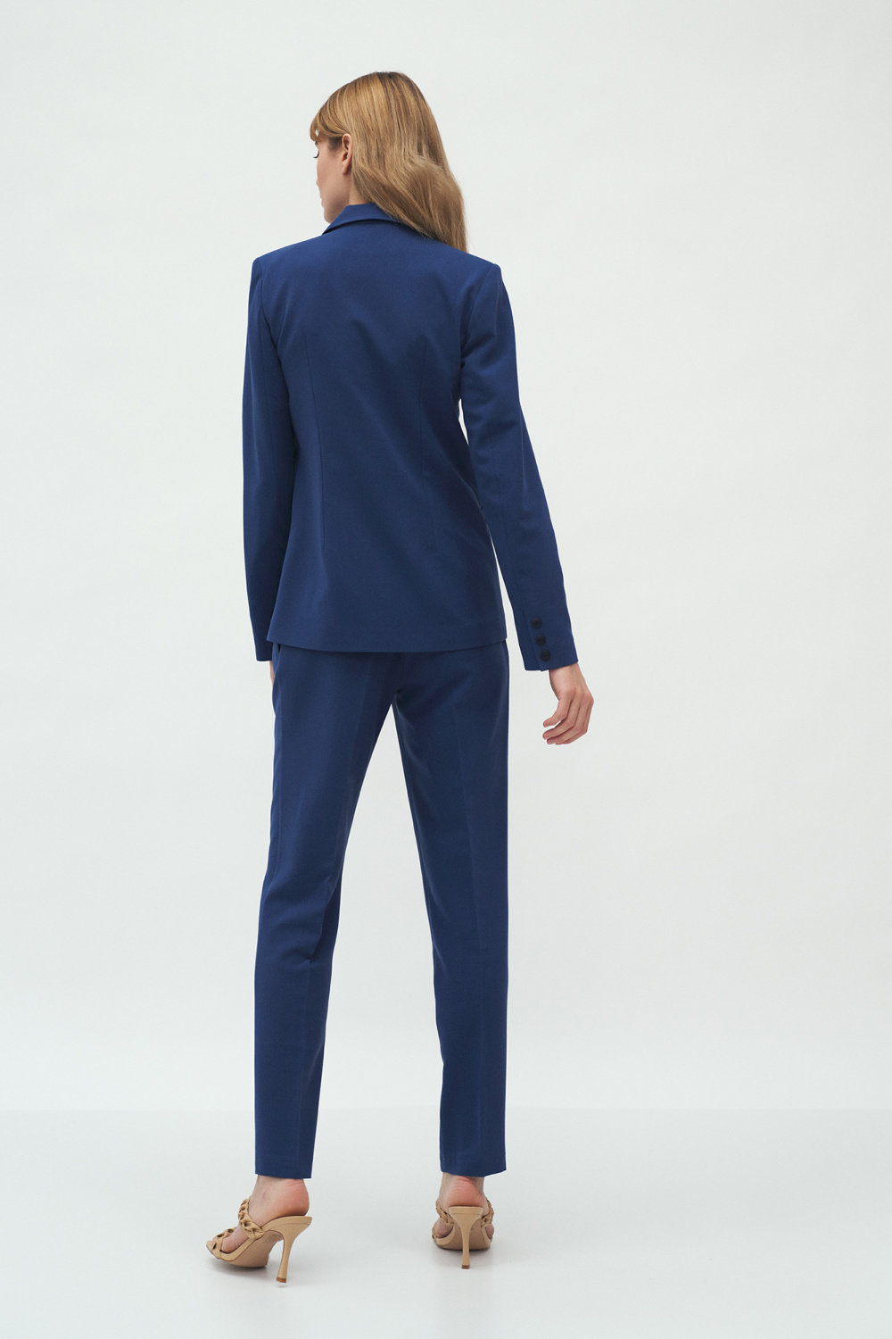 Blazer femme bleu – Image 3