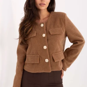 Blazer femme brun