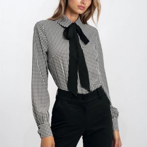 Chemise manche longue noire