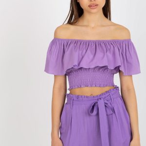 Chemisier violet