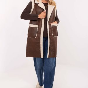 Gilet brun